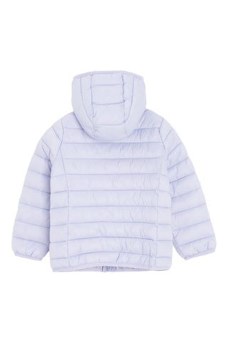 Doudoune à capuche - Mauve