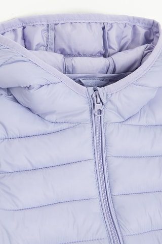 Doudoune à capuche - Mauve