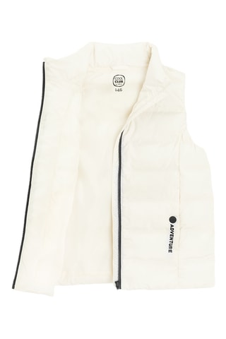 Doudoune sans manches - Blanc