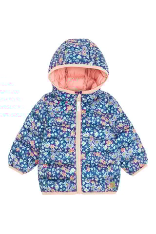 Doudoune à capuche - Bleu marine