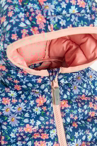 Doudoune à capuche - Bleu marine