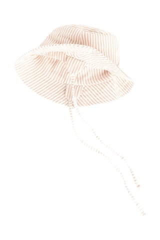 Barboteuse et bob - Rose clair et écru