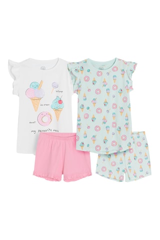 2 pigiami - Celeste e rosa