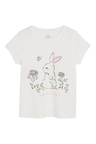 Pyjama Blanc et rose