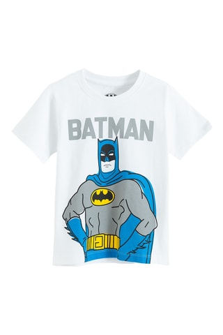 Pyjama Batman La Ligue des Justiciers DC Comics - Blanc et gris clair