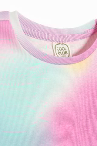 T-shirt tie and dye - Rose