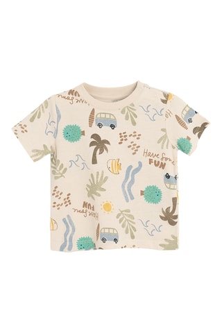 T-shirt - Beige clair