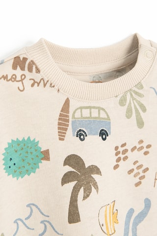 T-shirt - Beige clair