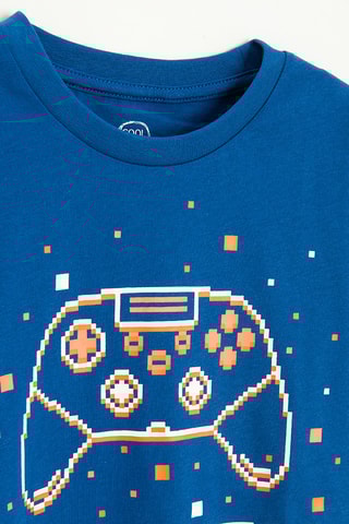 T-shirt - Bleu cobalt