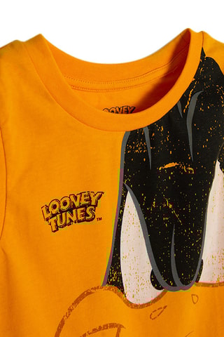 T-shirt Daffy Duck Looney Tunes Orange