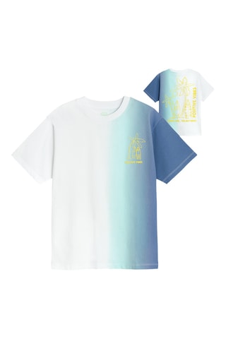 T-shirt dip and dye - Blanc