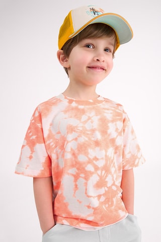 T-shirt tie and dye - Blanc