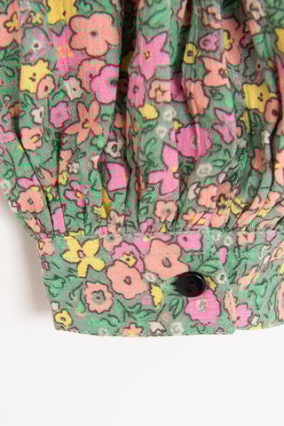 Blouse nouée - Vert d'eau