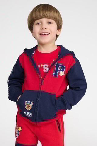 Sweat à capuche Chase Pat' Patrouille - Rouge