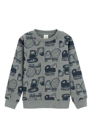 Sweat - Gris foncé chiné