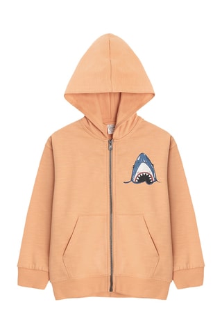 Sweat à capuche - Orange