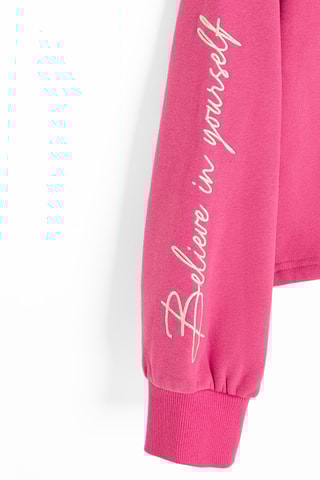 Sweat à capuche - Rose