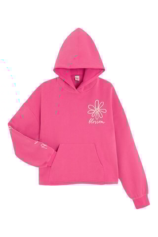 Sweat à capuche - Rose