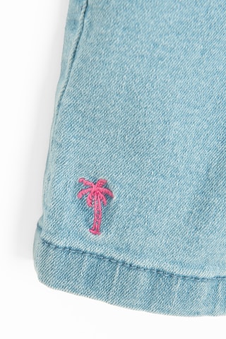 Short en jean - Ciel