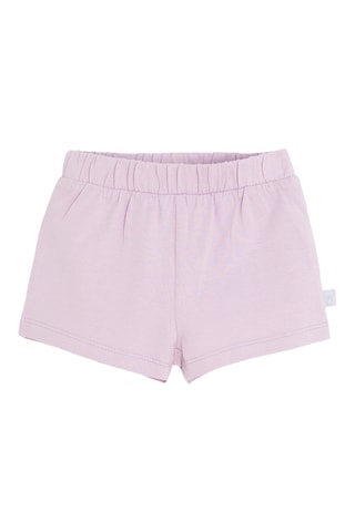 2 shorts - Jaune et mauve
