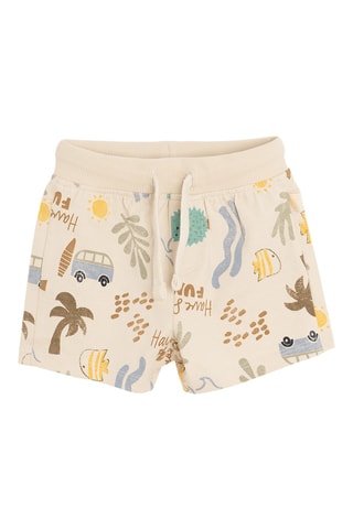 2 shorts - Orange et beige
