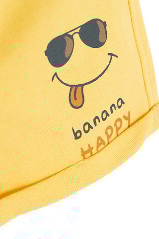 2 shorts - Kaki et jaune