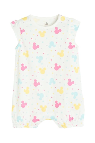 2 Combinaisons Minnie Disney - Ecru et rose