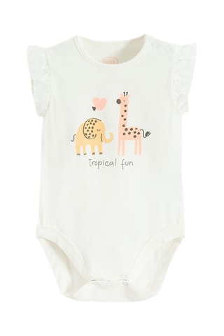 Ensemble 3 pièces - Blanc et rose poudré