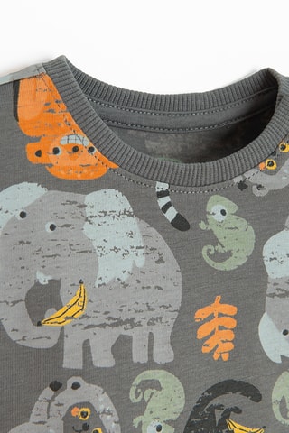 T-shirt et short - Taupe