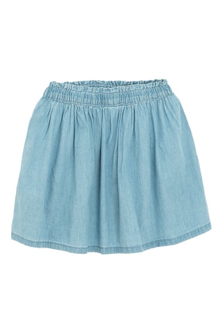 Jupe en jean - Bleu cobalt