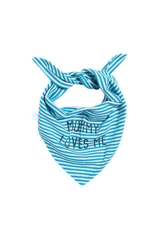 Bandana Bleu clair et blanc