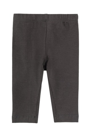 Robe plumetis et legging Rose pâle et anthracite