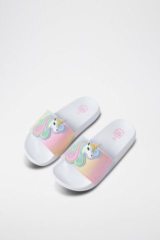 Claquettes Licorne - Rose