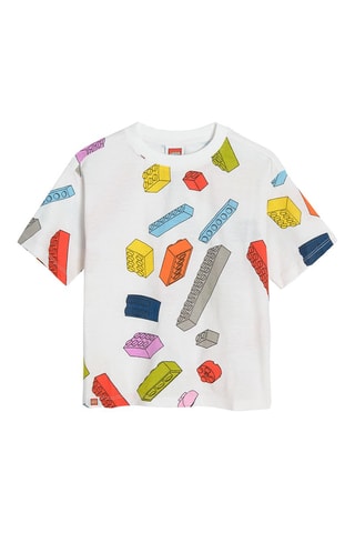 T-shirt Lego - Blanc