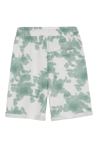 Bermuda tie and dye Blanc et vert