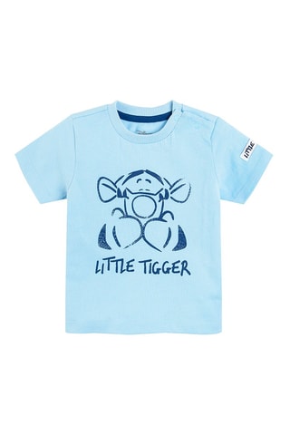 T-shirt et short Tigrou Winnie l’Ourson Disney - Ciel et bleu marine