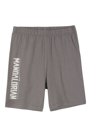 Pyjama Le Mandalorien Star Wars Jaune et gris foncé chiné