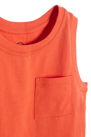 Débardeur Rouge brique