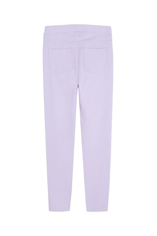 2 treggings - Vert et mauve