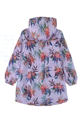 Parka à capuche - Mauve