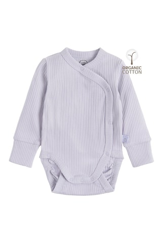 Body en coton biologique - Mauve