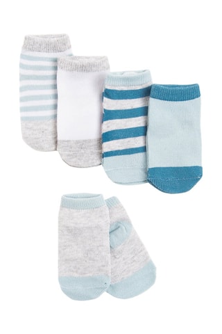 5 paires de chaussettes - Gris chiné