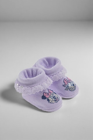 Chaussettes Minnie et Daisy Disney - Mauve