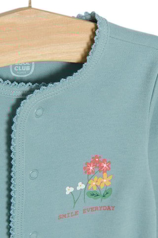 2 grenouillères - Vert d’eau