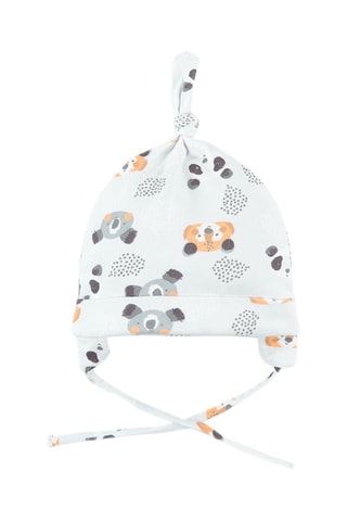 2 bonnets noués Vert clair