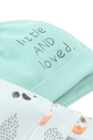 2 bonnets noués Vert clair