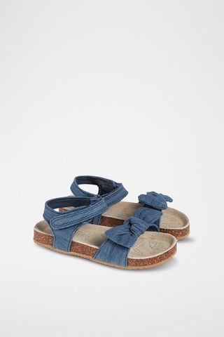 Sandales en jean Bleu foncé