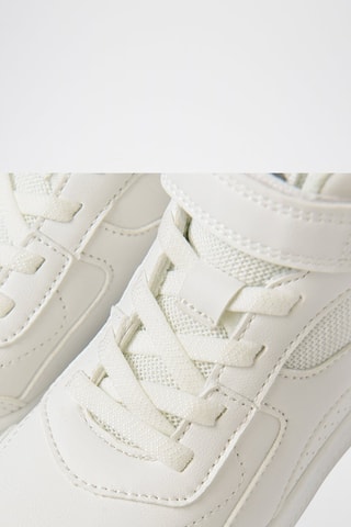 Baskets montantes Ecru