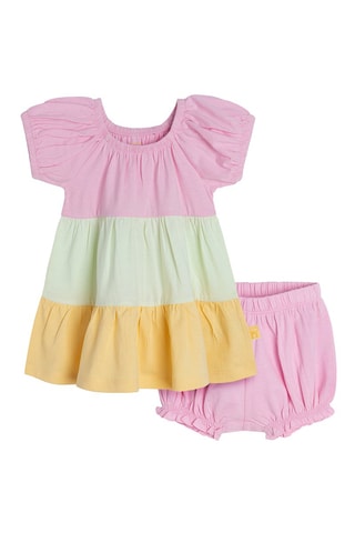 Robe et bloomer Rose