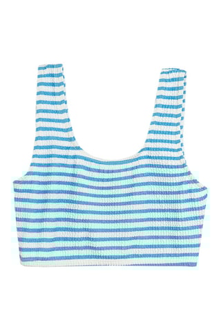 Maillot 2 pièces Blanc et ciel